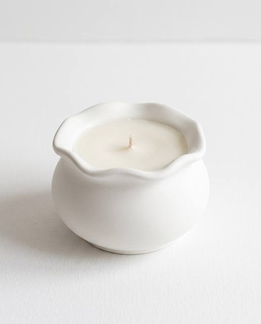 נר דבש מבטון פולימרי בעבודת יד, Yama Design